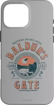 Чехол для iPhone 16 Pro Max Dungeons & Dragons Adventure Baldur's Gate
