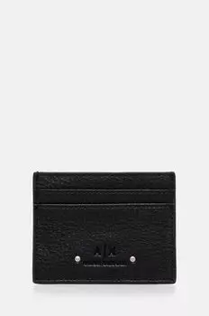 Чехол для карт Armani Exchange, черный