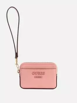 Чехол для карт Beryln с запястьем Guess Factory, цвет rose multi
