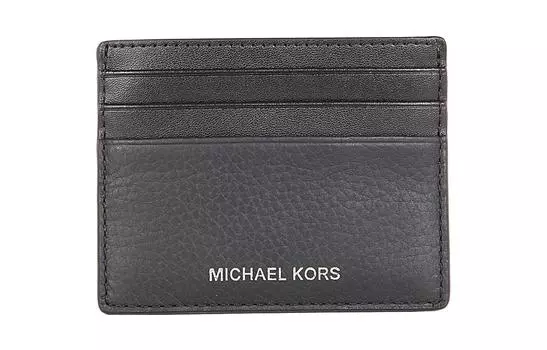 Чехол для карт Hudson из шагреневой кожи MICHAEL KORS