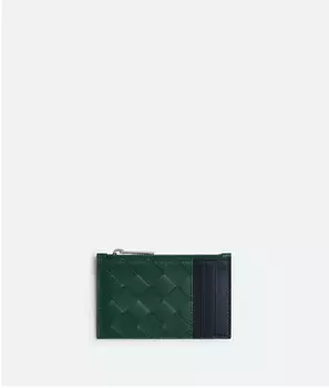 Чехол для карт Intrecciato на молнии Bottega Veneta