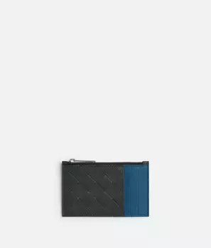 Чехол для карт Intrecciato на молнии Bottega Veneta