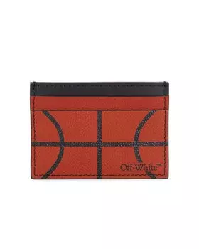 Чехол для карт «Корзина» Off-White, оранжевый