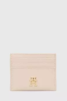Чехол для карт Tommy Hilfiger, бежевый