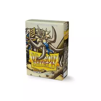 Чехол для карточек Dragon Shield Matte Japanese Size -‘Ivory’ (60 Ct. In Box)