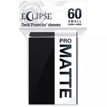Чехол для карточек Eclipse Matte Small Sleeves: Jet Black (60) Ultra Pro