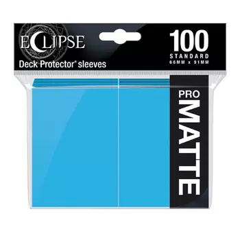 Чехол для карточек Eclipse Matte Standard Sleeves: Sky Blue (100) Ultra Pro