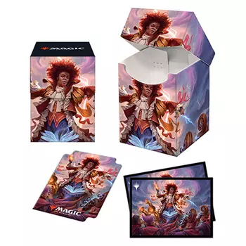 Чехол для карточек Mtg: Commander 2021 Pro 100+ Deck Box And 100 Sleeves – Prismari Ultra Pro