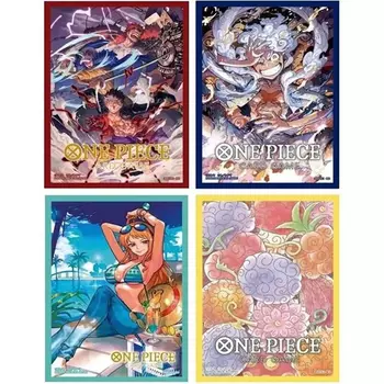 Чехол для карточек One Piece Card Game: Official Sleeve 4 Assortment One Supplied