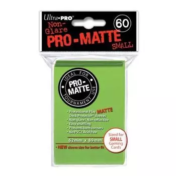 Чехол для карточек Pro Matte Small Lime Green Deck Protector Sleeves