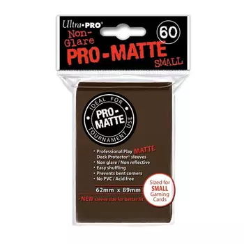 Чехол для карточек Pro Matte Small Lt Brown Deck Protector Sleeves