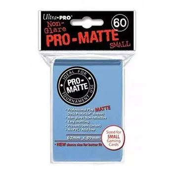 Чехол для карточек Pro Matte Small Lt Blue Deck Protector Sleeves