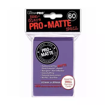 Чехол для карточек Pro Matte Small Purple Deck Protector Sleeves