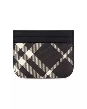 Чехол для карточек Sandon Burberry, цвет Black & Calico