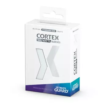 Чехол для карточек Ultimate Guard – Cortex Sleeves Standard Size – Matte Transparent 100Pk