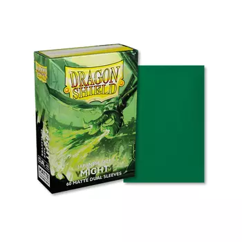 Чехол для карточек Unit Dragon Shield Matte Dual Sleeves Japanese Size- Might (60) Dragon Shield