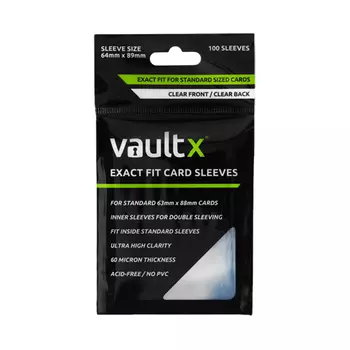 Чехол для карточек Vault X – Exact Fit Card Sleeves (100 Pack)
