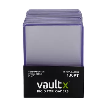 Чехол для карточек Vault X – Rigid Toploaders 130Pt (25 Pack)