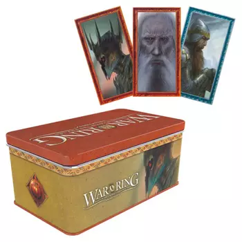 Чехол для карточек War Of The Ring: Card Box And Sleeves (Witch-King Edition)