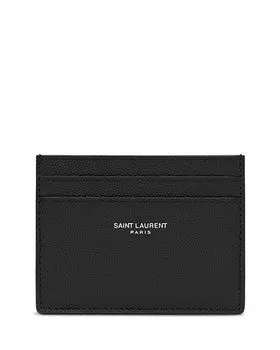 Чехол для кредитной карты «Париж» Saint Laurent, цвет Black