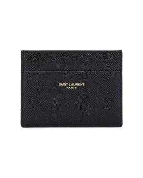 Чехол для кредитной карты YSL Saint Laurent, цвет Nero