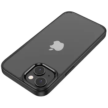 Чехол для мобильного телефона Bao Guangguang подходит для Apple 15Iphone 14 pro/11/12pro/13pro max/plus, без отпечатков пальцев и прозрачный. Bao Huguang, Bright color series|red