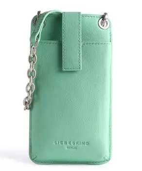 Чехол для мобильного телефона Basics из зерненой кожи Liebeskind, зеленый