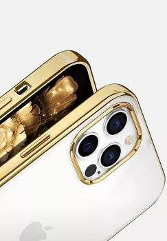 Чехол для мобильного телефона CRYSTAL CLEAR CASE FOR IPHONE 13 PRO MAX Arrivly, золотой