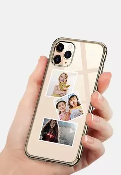 Чехол для мобильного телефона CRYSTAL CLEAR CASE FOR IPHONE IPHONE 14 Arrivly, золотой