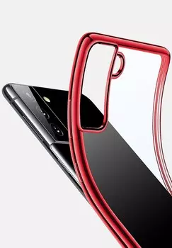 Чехол для мобильного телефона CRYSTAL CLEAR CASE FOR SAMSUNG GALAXY S22 PLUS Arrivly, красный