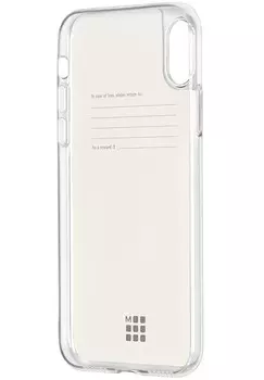 Чехол для мобильного телефона MIT PAPIER-VORDRUCKEN FR IPHONE X Moleskine, белый