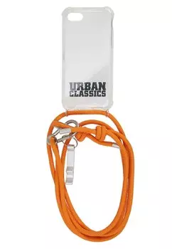 Чехол для мобильного телефона PHONE NECKLACE WITH ADDITIONALS / I PHONE 6/7/8 Urban Classics, оранжевый