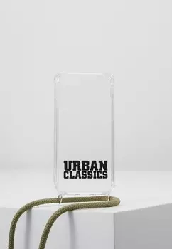 Чехол для мобильного телефона PHONE NECKLACE WITH ADDITIONALS / I PHONE 6/7/8 Urban Classics, темно-зеленый