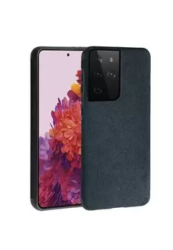 Чехол для мобильного телефона ULTRAFIBER CASE FOR SAMSUNG S21 ULTRA Arrivly, черный