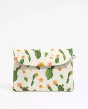 Чехол для ноутбука 13,5" из нейлона с принтом Bimba y Lola, белый