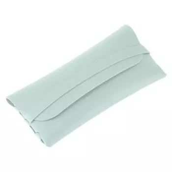 Чехол для очков с тонким горизонтальным ремешком, простой портативный чехол для хранения очков Unique Bargains, синий