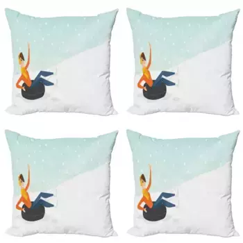 Чехол для подушки Abakuhaus, белый