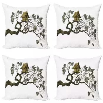 Чехол для подушки Abakuhaus, белый