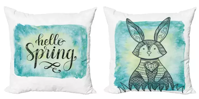 Чехол для подушки Abakuhaus, белый