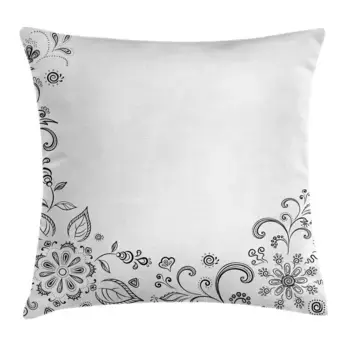 Чехол для подушки Abakuhaus, белый