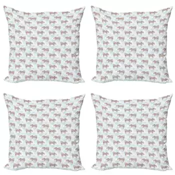 Чехол для подушки Abakuhaus, белый