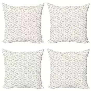 Чехол для подушки Abakuhaus, белый