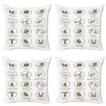 Чехол для подушки Abakuhaus, белый