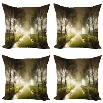 Чехол для подушки Abakuhaus, белый