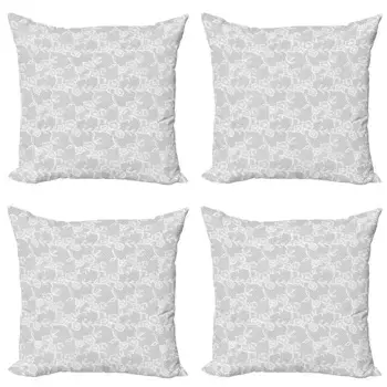 Чехол для подушки Abakuhaus, белый