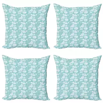 Чехол для подушки Abakuhaus, бирюзовый