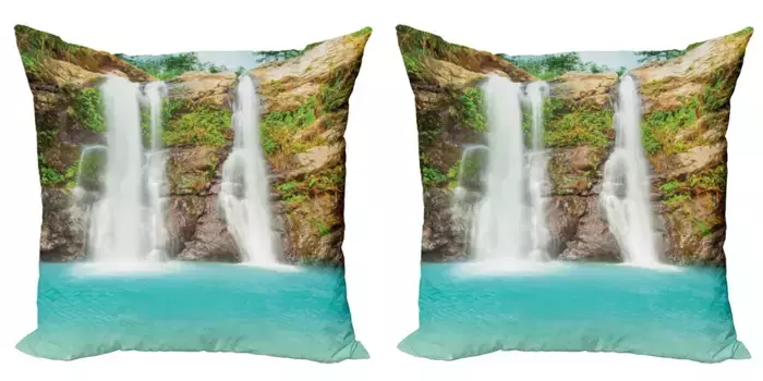 Чехол для подушки Abakuhaus, бирюзовый