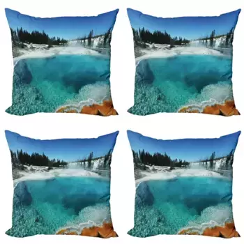 Чехол для подушки Abakuhaus, бирюзовый