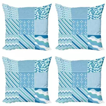 Чехол для подушки Abakuhaus, бирюзовый