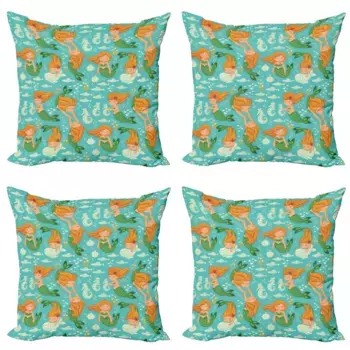 Чехол для подушки Abakuhaus, бирюзовый